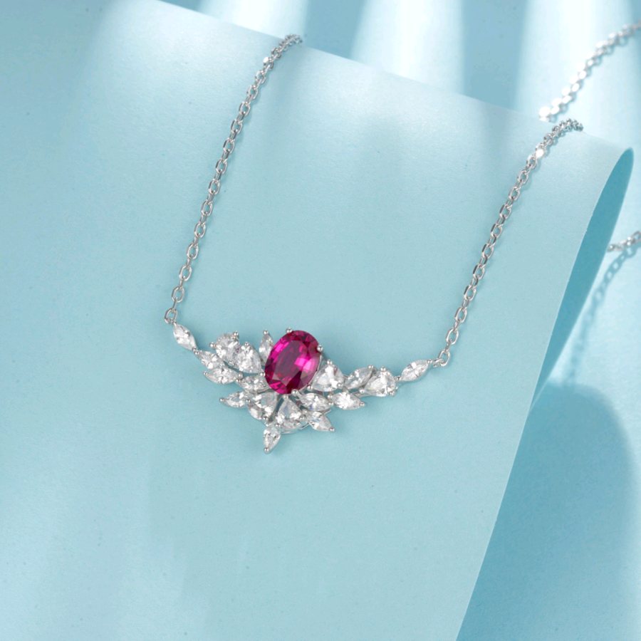 Ruby Red Necklace
